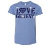 3413Y Youth Extra Soft Tri-blend Tee Thumbnail